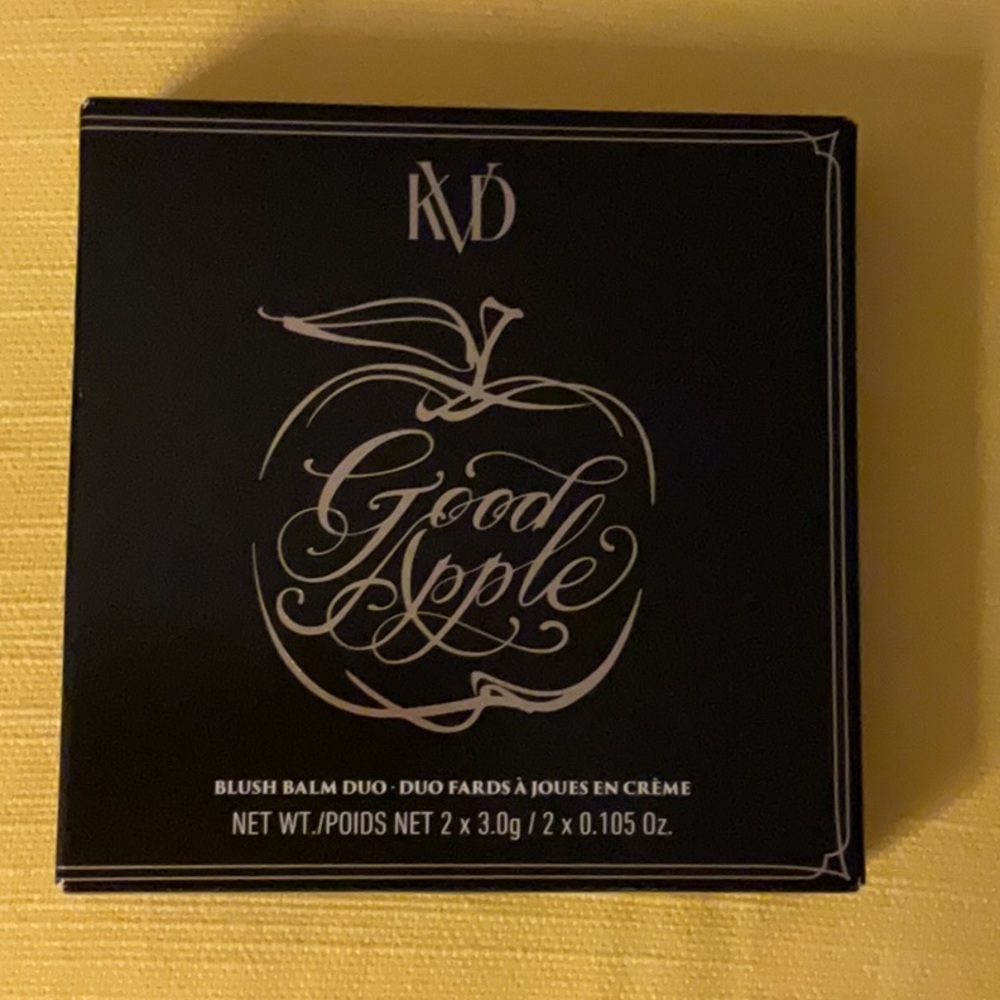 KVD Good Apple Blush Balm Duo mythic apple cryptic apple